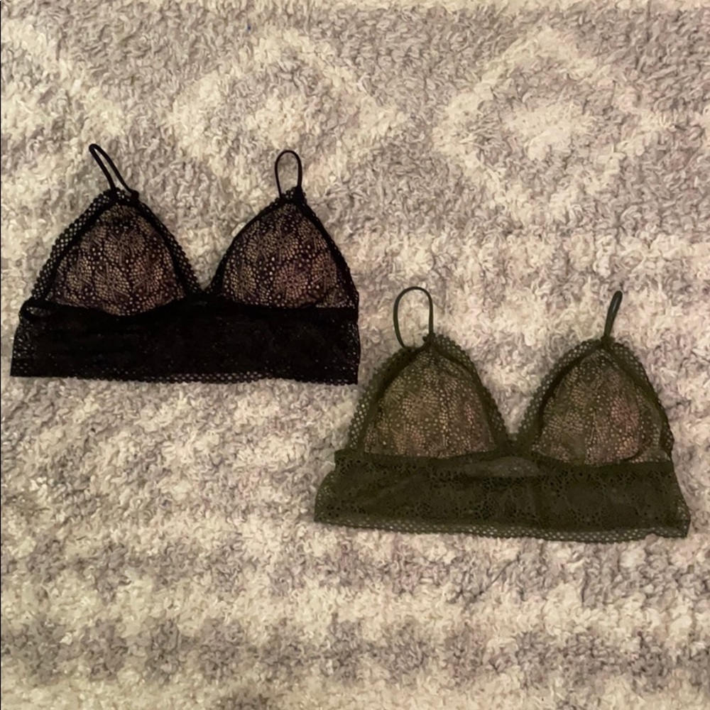 Victoria’s Secret Lace Bralette Set